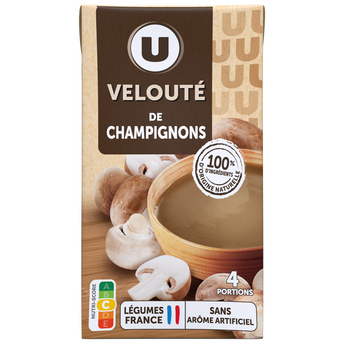 Image de U
Soupe Velouté de champignons brique 1