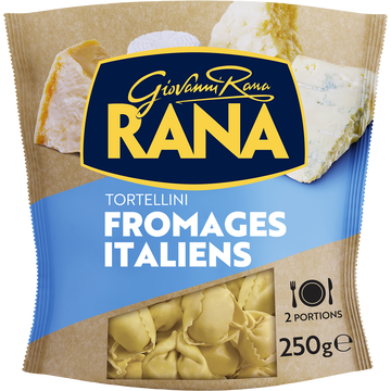 Giovanni Rana Tortellini Aux Fromages Italiens Rana 250g