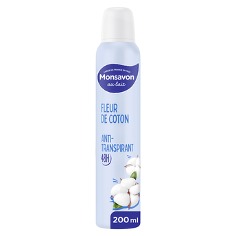 Image de Déodorant lait et coton MONSAVON
