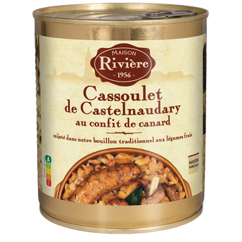 Image de Cassoulet Castelnaudary au confit de canard MAISON RIVIERE, 4/4
