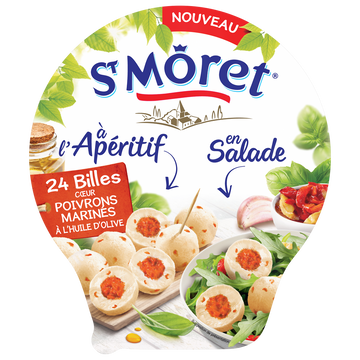 St Môret Fromage Apéritif En Billes Au Thon St Moret - 100g
