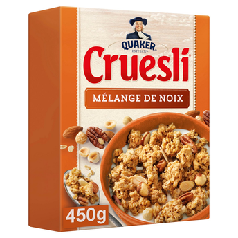 Image de Céréales cruesli mélange de noix QUAKER, paquet de