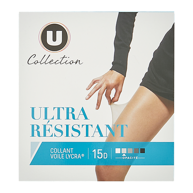 Collant voile ultra resistant Super U Hyper U U Express www