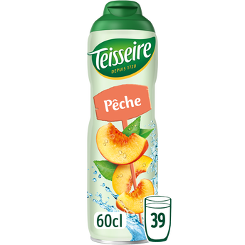 Image de Sirop de Pêche TEISSEIRE, bidon