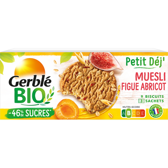 Image de Gâteaux Petit dej' müesli figue abricot au blé ancien GERBLE BIO