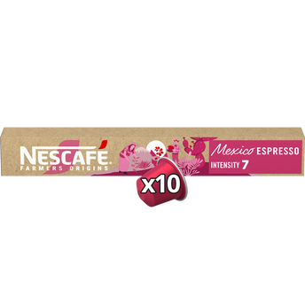 Image de Café capsules NESCAFE FARMERS ORIGINS MEXICO ESPRESSO N°7 - Mexique -compatible NESPRESSO