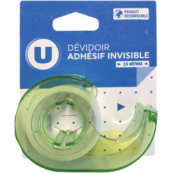 Image de U
Adhésif invisible avec dévidoir 1 rouleau de
