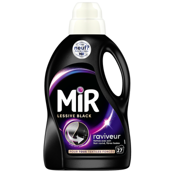 Image de MIR - Lessive liquide - Soin couleurs & noir - 3 en 1 - 27 lavages - 1.35