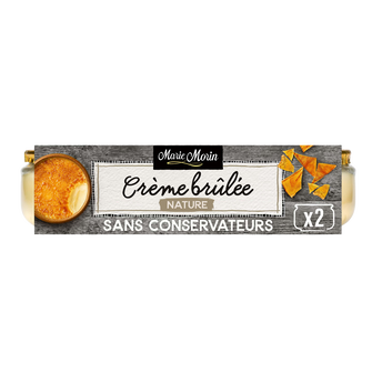 Image de Crème brûlée nature MARIE MORIN