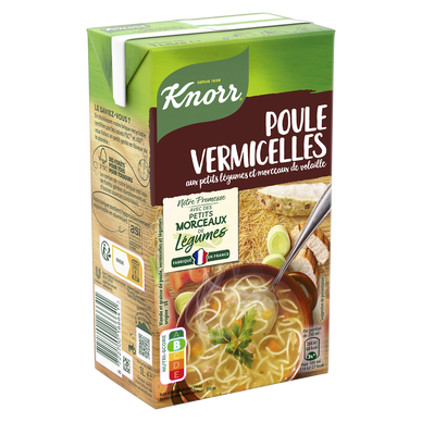 Soupe Secret de grand mère poule vermicelle KNORR, 1 litre - Super U