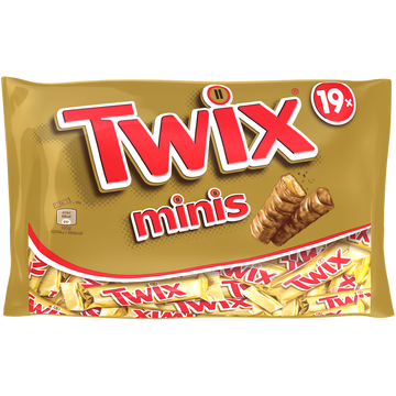 Twix Barres Twix Minis, Sachet De 403g