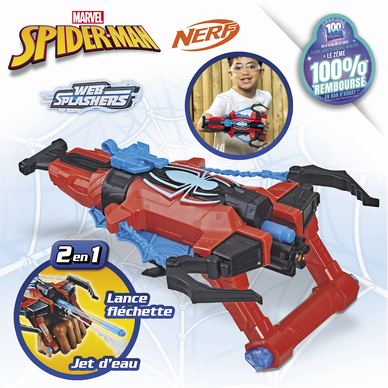 SPIDERMAN - Spiderman Lance Projectile 2 En 1 - Dès 5 ans - Super