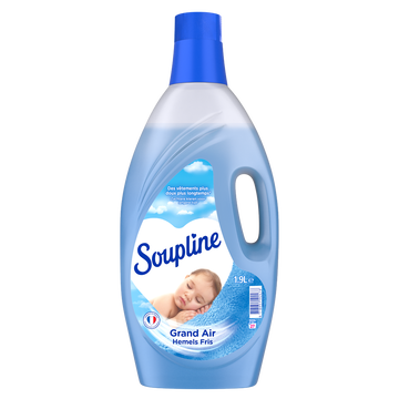 Soupline Assouplissant Dilué Grand Air Soupline, 1,9l, 27lavages