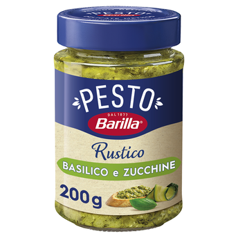 Image de Sauce Pesto Rustico Basilic et Courgette BARILLA