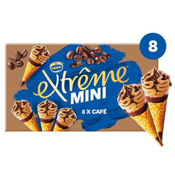 Image de Mini Cônes glacés café EXTREME X8