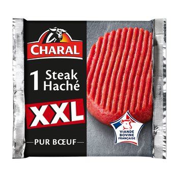 Image de Steak haché pur boeuf XXL 15%MG CHARAL