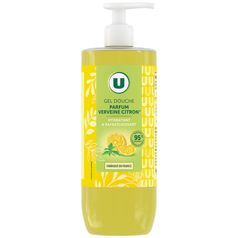 Image de U
Gel douche Parfum verveine citron - Pompe