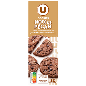 Image de U
Cookies noix de pécan et pépites de chocolat paquet de