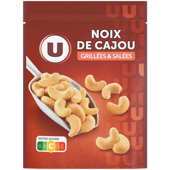 Image de U
Noix de cajou grillées salées