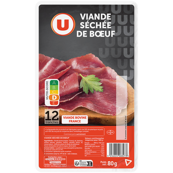 Image de U
Viande séchée de boeuf - x12 tranches