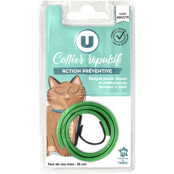 Image de U
Collier répulsif pour chat