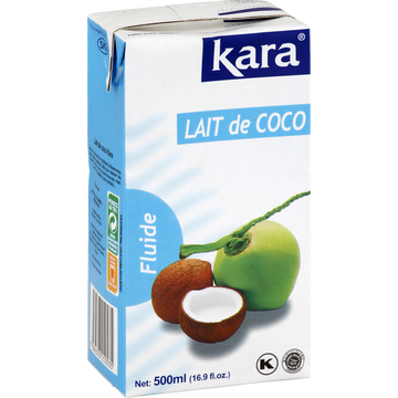Kara Lait De Noix De Coco Kara, Brique De 500ml