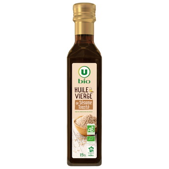 Image de U BIO
Huile sésame toastée - Bouteille