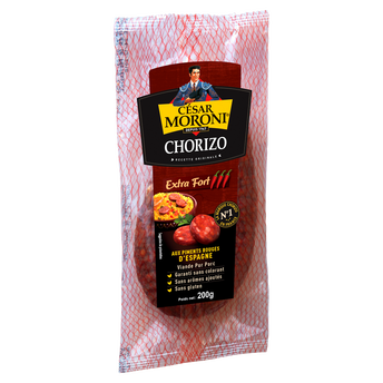 Image de Chorizo extra fort pur porc MORONI