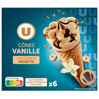 Image de U
Cônes glacés à la vanille