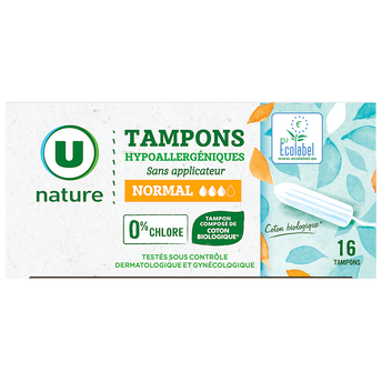 Image de U NATURE
Tampons normal