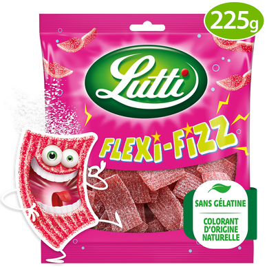 FLEXI-FIZZ FRAISE 225G LAMY LUTTI