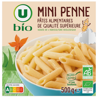 Image de U BIO
Mini penne, étui carton de