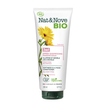 Image de Après-shampooing calendula tous types de cheveux bio NAT&NOVE
