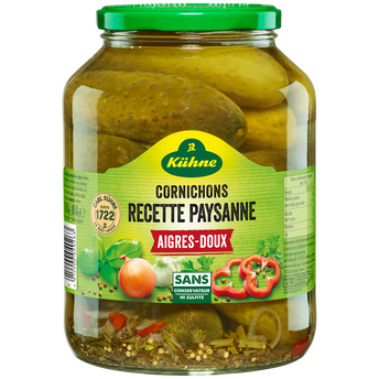 Image de Cornichons aigre-doux à la paysanne KHUNE