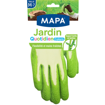 Image de Gant jardin quotidien MAPA en fibres de bambou taille