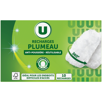 Image de U
Recharge pour plumeau dépoussiérant 360°