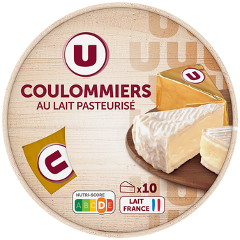 Image de U
Fromage pasteurisé Coulommiers  23% de MG, x10