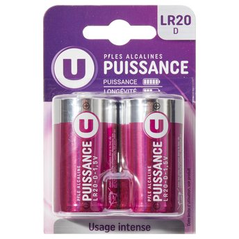 Image de U
Pile Puissance LR20