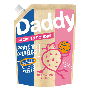 Image de Sucre en poudre DADDY profil pack kraft