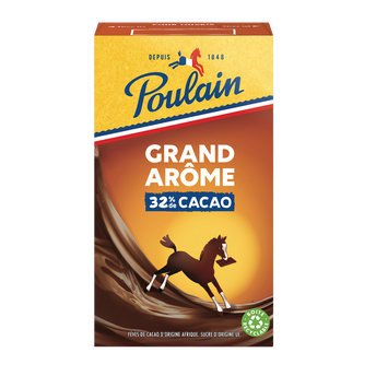 Image de Chocolat en Poudre Grand Arôme 32% de cacao POULAIN - Boîte de
