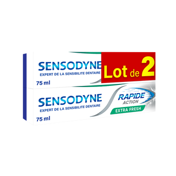 Image de Dentifrice rapide action extra fresh SENSODYNE