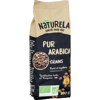Image de Café en grains Bio NATURELA PUR ARABICA N°7 - Hors Union Européenne