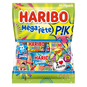 Haribo Bonbon Méga Fête Pik Haribo, 720g