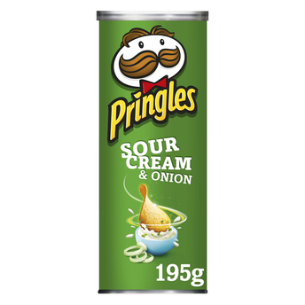 Image de Chips tuiles Crème et Oignon PRINGLES - Boîte de