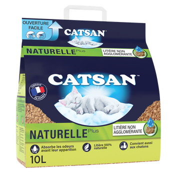 Image de Litière chat végétale Naturelle Plus CATSAN