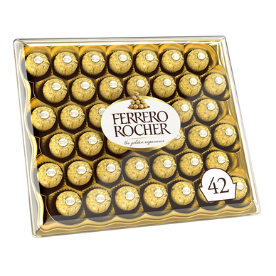 Chocolat FERRERO ROCHER, boite de 42, 525g - Super U, Hyper U, U