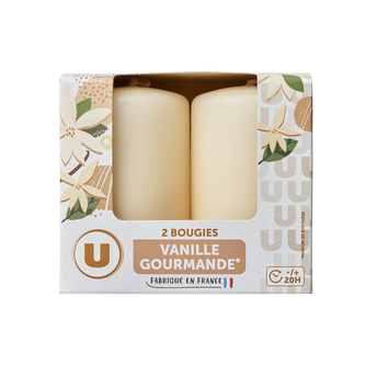 Image de U
Bougie 48x80mm vanille gourmande