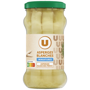 Image de U
Asperges blanches miniatures - Bocal de 110g net