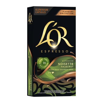 Image de Café capsules L'OR ESPRESSO Saveur Noisette - Compatible NESPRESSO