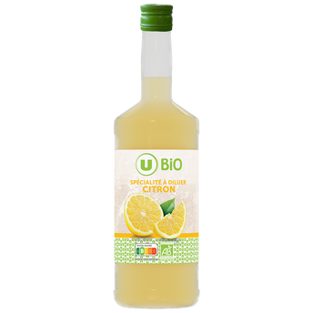 Image de U BIO
Spécialité à diluer citron U bio